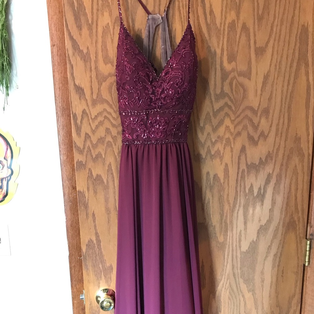 Burgundy Dress Size 6